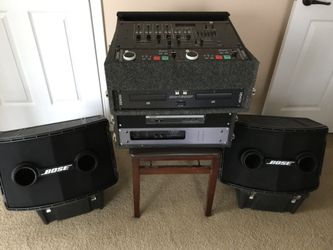 Stereo dj equipment