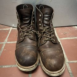 RED WING IRON RANGER 8088 | Size 11D | BROWN LEATHER