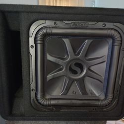 Kicker Solar Baric 12in  Speaker 