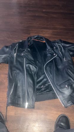 leather motorcycle jacket