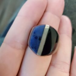 Sterling Silver Mens Ring 