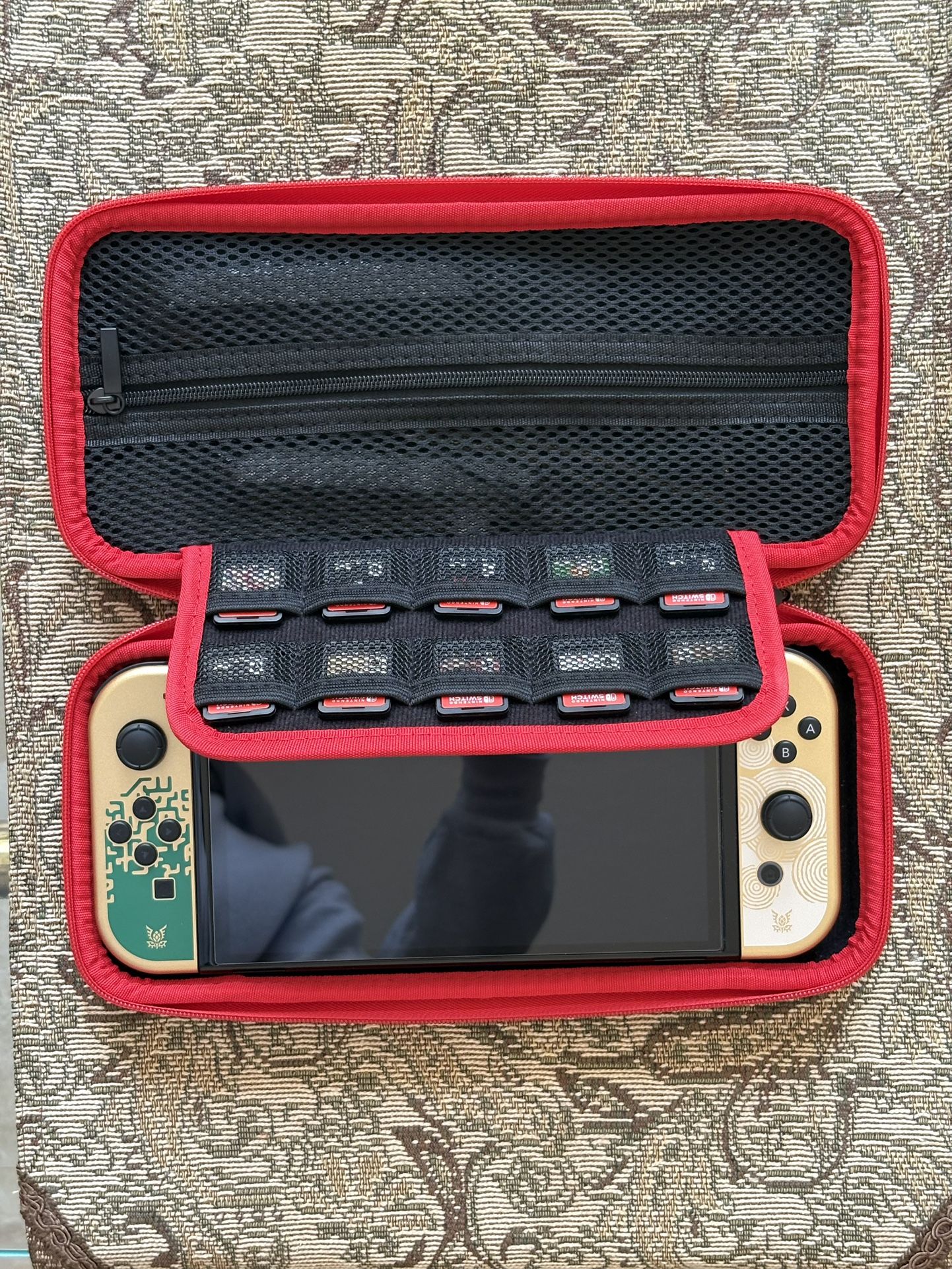 Nintendo Switch OLED Tears of the Kingdom Edition With 12 Switch Games