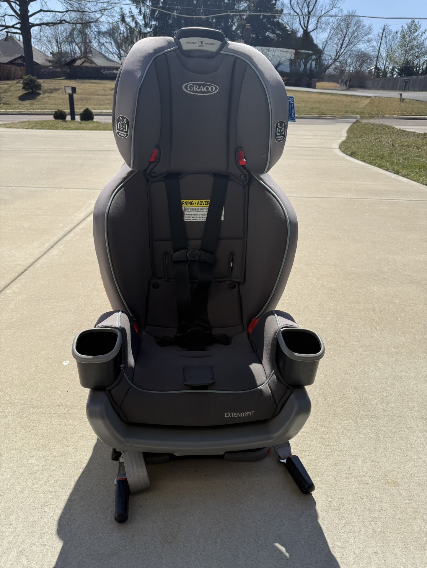 Car seat - Graco Extend 2 Fit Convertible Car Seat - Kenzie