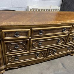 Large Heavy Duty Solid Wood Dresser