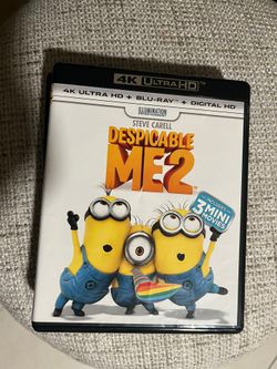 Despicable Me 2 UHD 4K disc