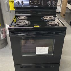 Frigidaire electric Stove 4 Coils In Color Black 