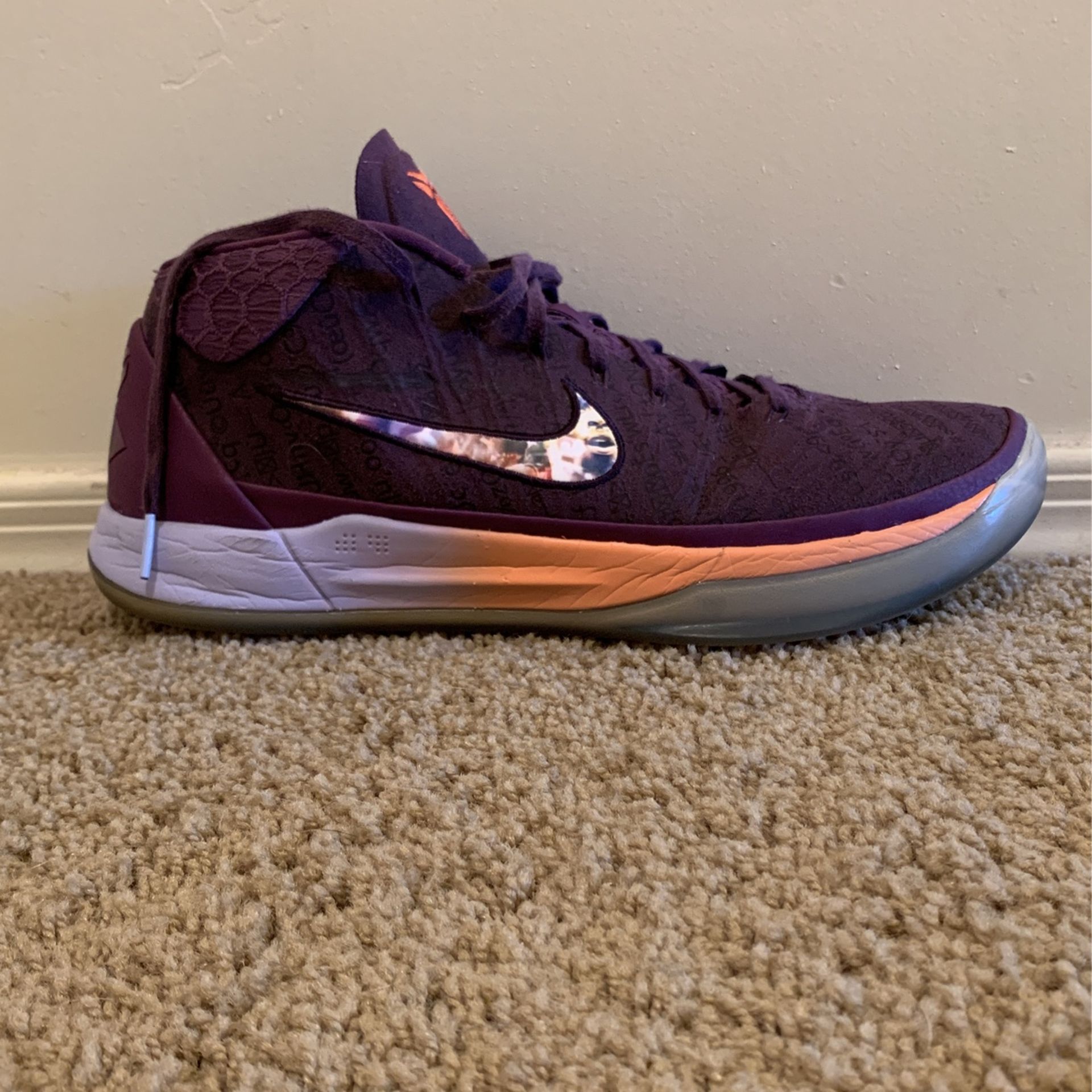 devin booker shoes purple