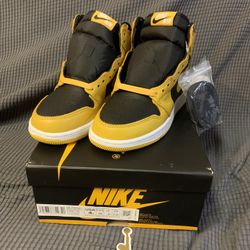Jordan 1 Retro High OG Pollen Gs Size 4y
