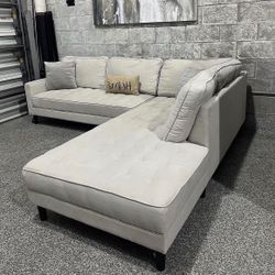 City Furniture Beige Sectional 