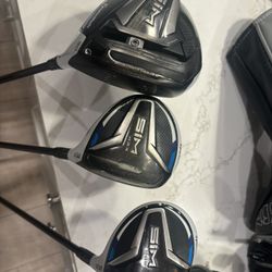 Sim driver 3 wood 5 wood