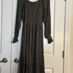 Baltic Born Charcoal Long Sleeve Dress Size XS