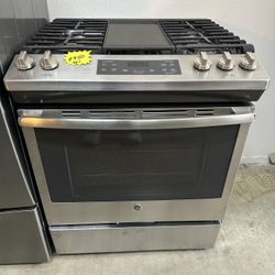 Ge Slide In Gas Stove