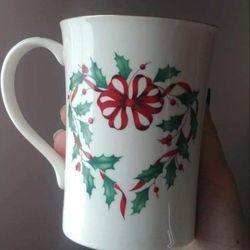 Lenox Holiday Mug Set (2) – New in Box – Warmest Wishes