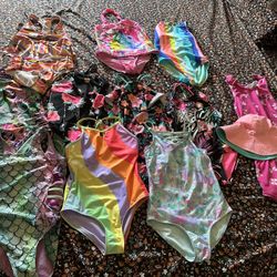 Girls 7/8 Bathing Suits 