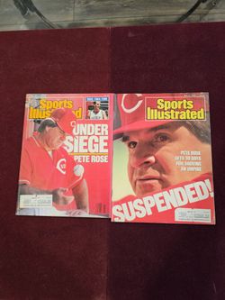 Sports Illustrated Pete Rose 1980's