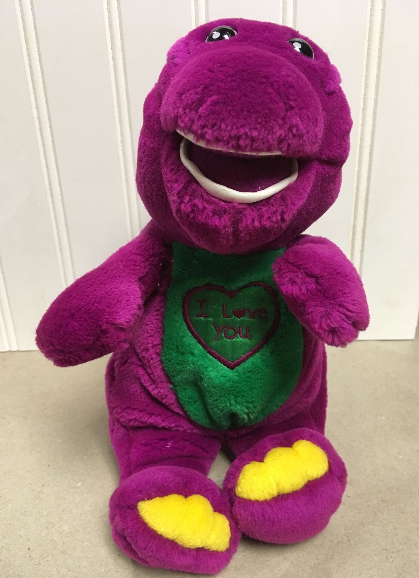 Barney plush singing toy , Nickelodeon