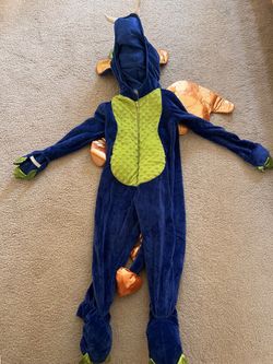 Kids Blue Dragon Halloween Costume — Size 5T (Carter's)