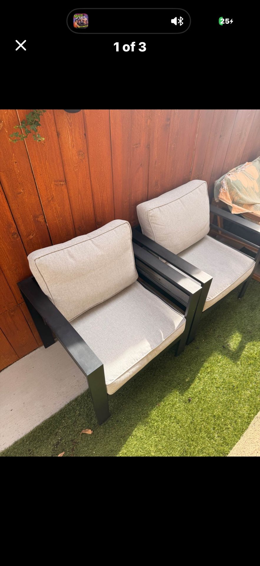 Outdoor Aluminum Chair 
