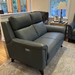 Motion Leather Sofa And Loveseat 