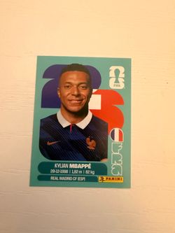 Panini sticker Mbappé