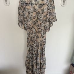 Calvin Klein Floral Dress – Size 10