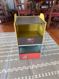 Kids LABEBE Wooden Storage Boxes set of two