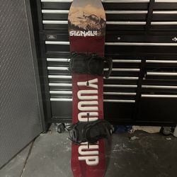signal 153.5cm snowboard