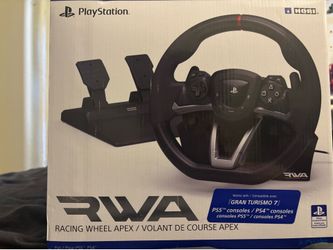 HORI Racing Wheel Apex for PS5 PS4 & PC Brand New Sealed