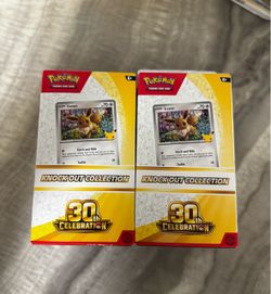 Pokémon TCG Knock Out Collection 30th Celebration – Lot of 2