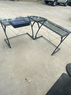 L shaped desk