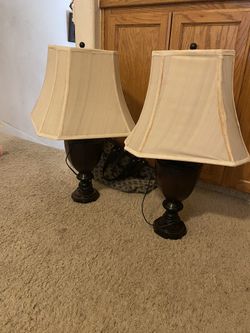 Set Of Lamps $10