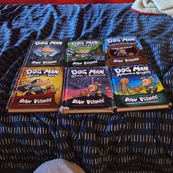 Dog Man Books All 6 For 50$