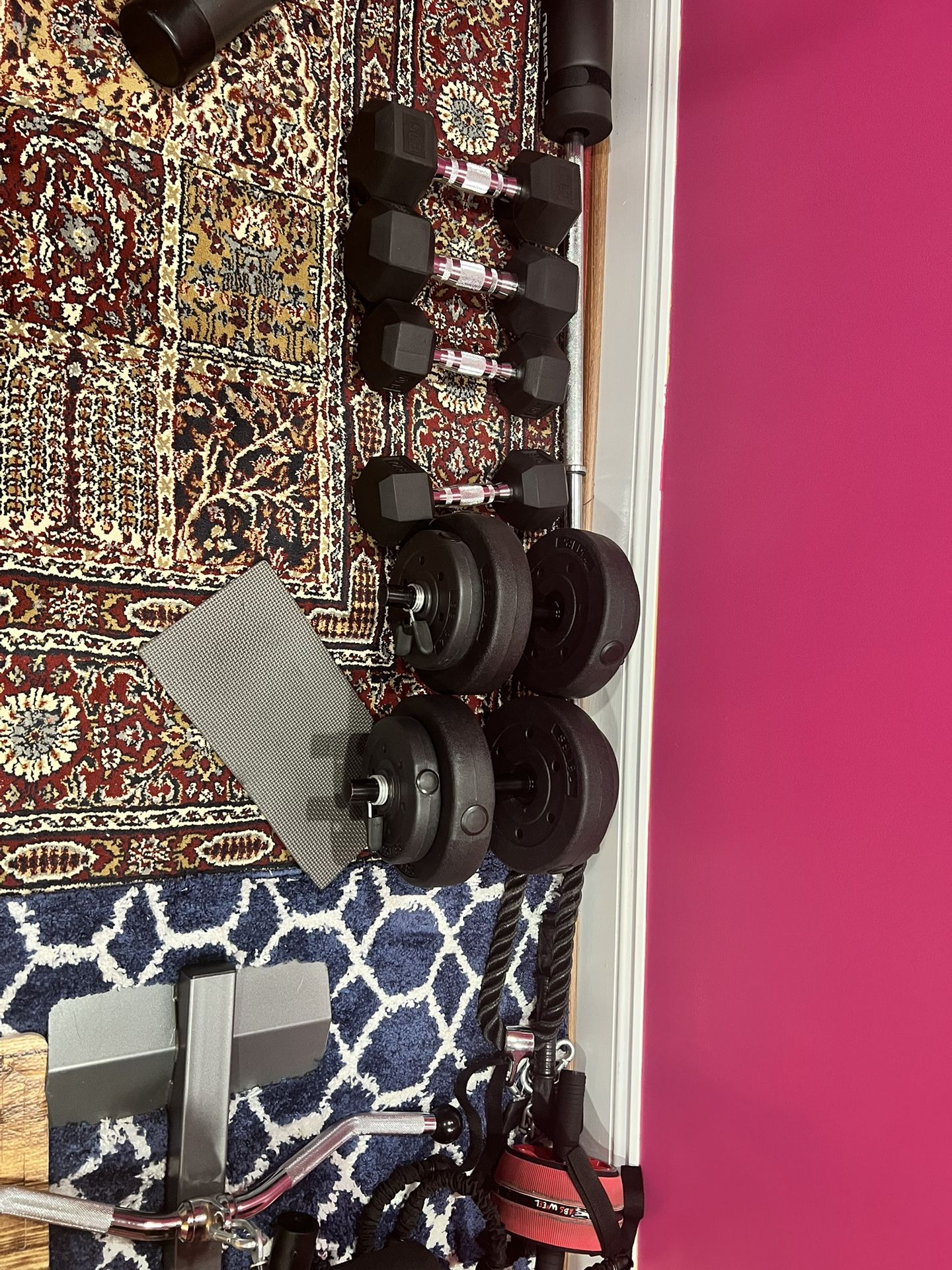 Weight, Ab Trainer , Bars