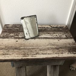 Vintage, Rustic end table