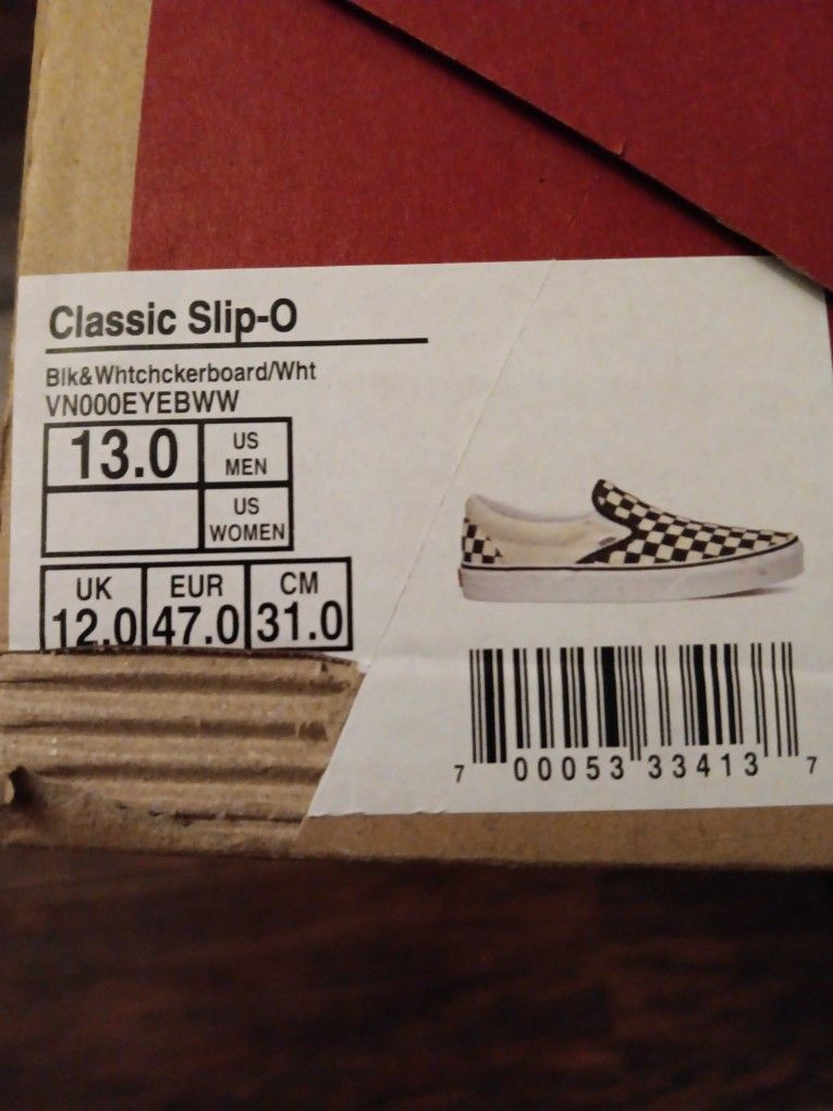 Vans Classic Slip On & Wallet