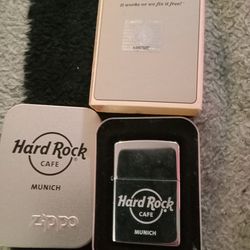 Zippo Lighter Hard Rock Munich