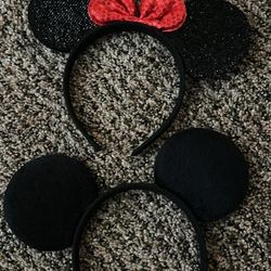 Disney Mickey and Minnie Mouse Ears 
