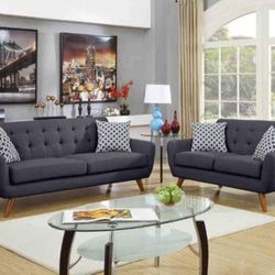 BRAND NEW 2PC SOFA AND LOVESEAT $729
