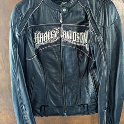 Leather Harley Davidson Riding Jacket