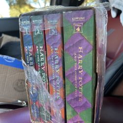 BRAND NEW Harry Potter Box Set of 1st four books #harrypotter #bookset