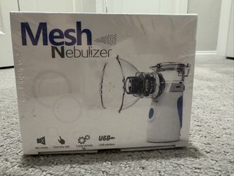PortableMesh Nebulizer Handheld Inhaler USB Rechargeable Quiet for Adults & Kids