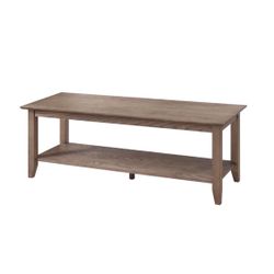 High Quality Brand New in Box Driftwood Solid Wood Coffee Table