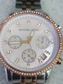 Michael Kors Two-Tone Chronograph Watch