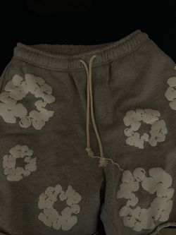 Black and dark grey denim gear shorts size small