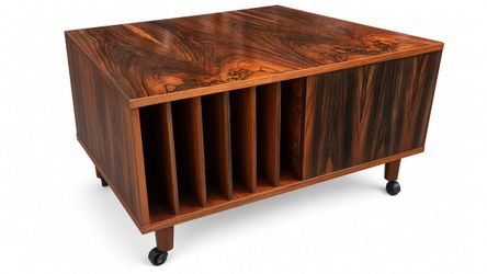 Peter Løvig Nielsen Cubus Coffee Table, Brazilian Rosewood, Dansk Designs, Denmark, 1960s — 32” × 32” × 18”