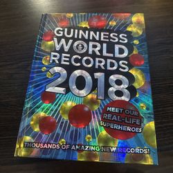 2018 Guinness Book Of World Records Hard Cover