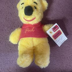Vintage Gund Sears 11" Walt Disney Winnie The Pooh Stuffed Plush Animal 