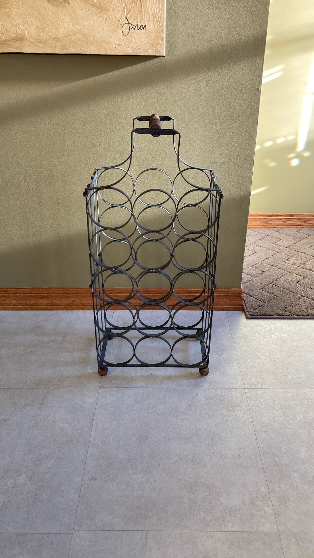 Wine Rack 15 Bottles