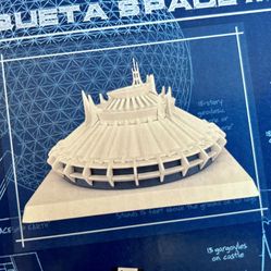Disneyland Disney Space Mountain Model Kit - New