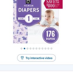 sam’s club pampers size 1